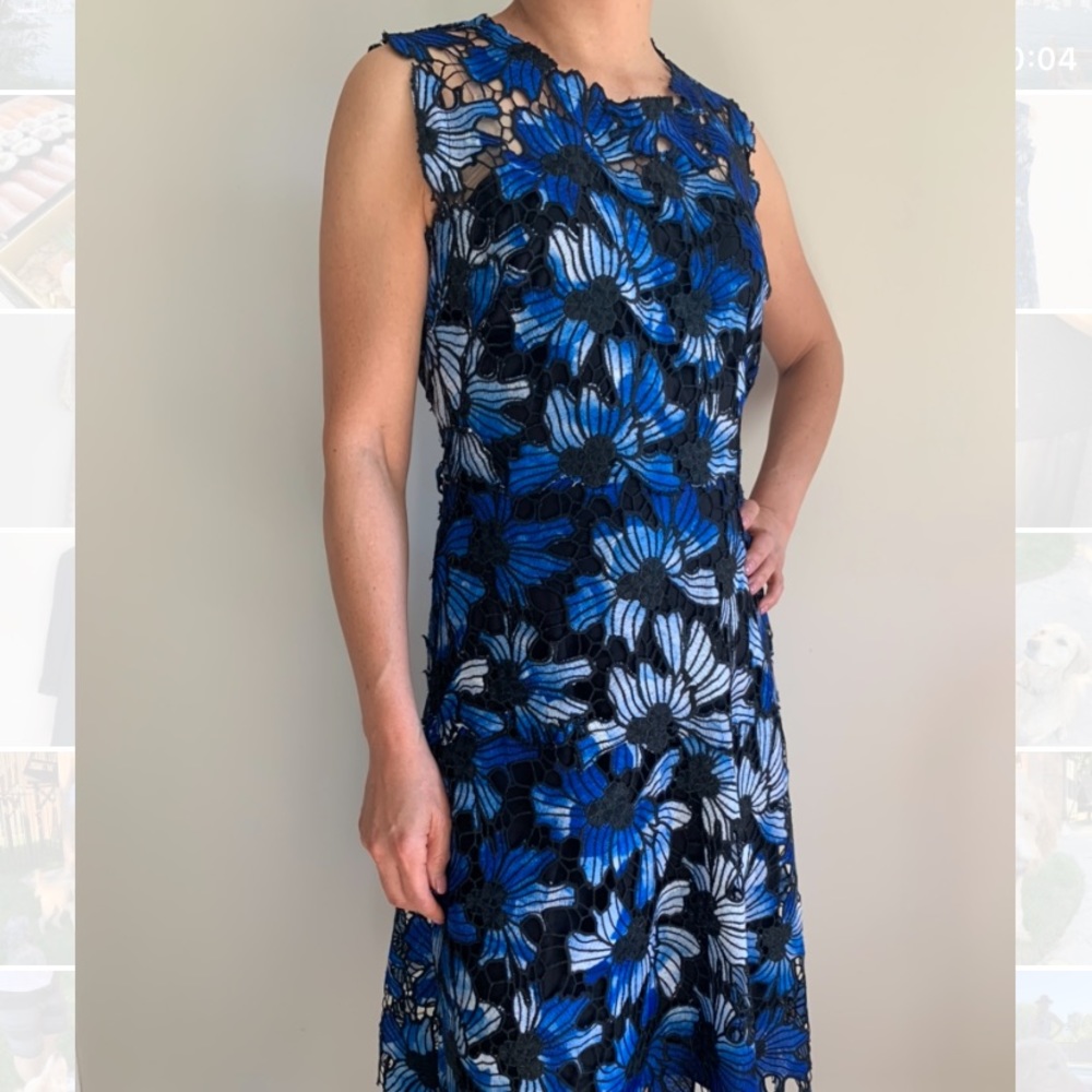 Blue Lace Dress